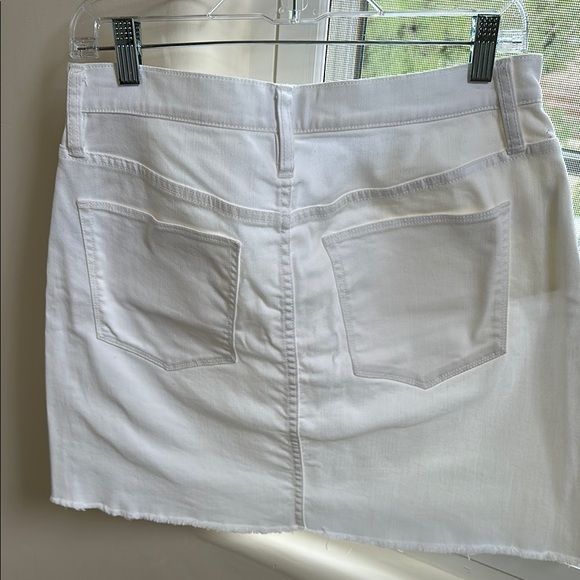 J. Crew White Mini Pencil Skirt Casual - Picture 3 of 4